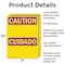 Signmission Radiation & Laser Sign, 10 in H x 7 in W, Aluminum, Rectangle OS-2PACK-CR-A-710-L-10162 - alternate 7